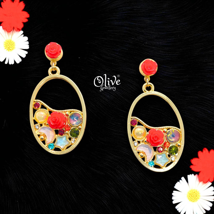 Floral Collection Earrings - 31