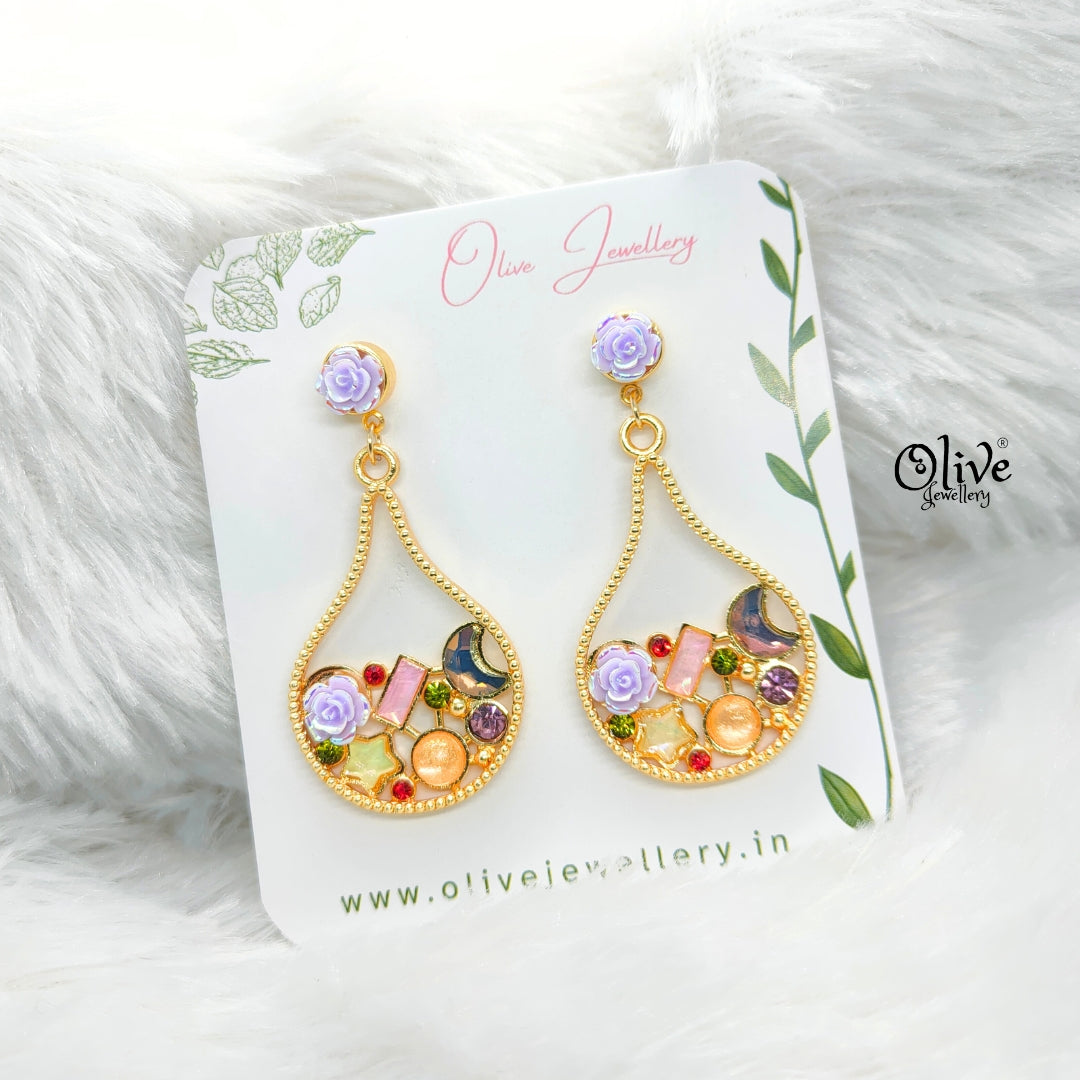 Floral Collection Earrings - 40