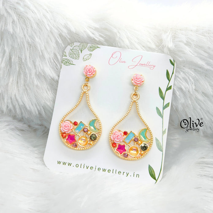 Floral Collection Earrings - 40