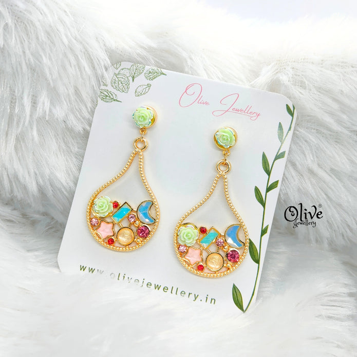 Floral Collection Earrings - 40