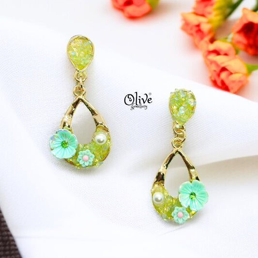 Floral Collection Earrings - 52