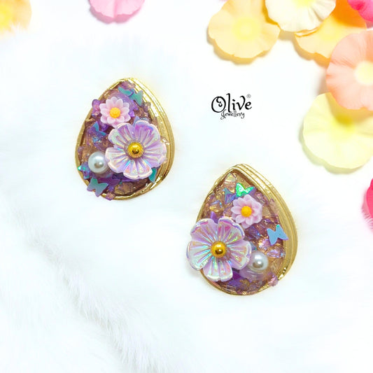 Floral Collection Earrings - 63
