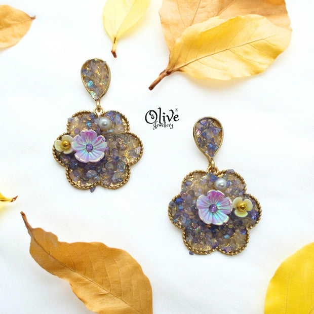 Floral Collection Earrings - 69