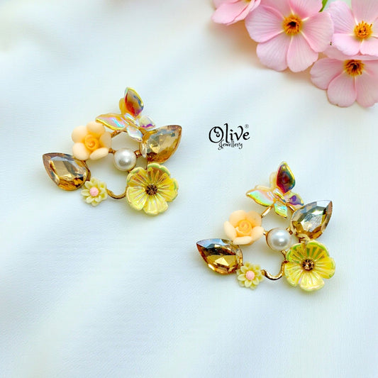 Floral Collection Earrings - 75