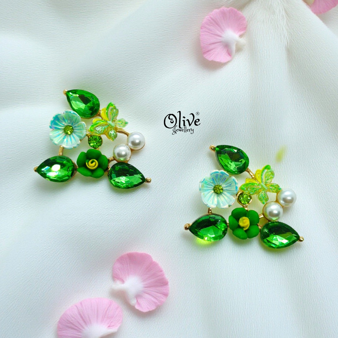 Floral Collection Earrings - 76