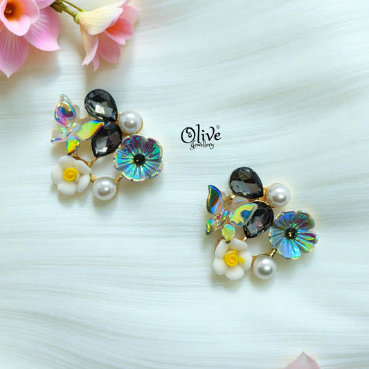 Floral Collection Earrings - 78