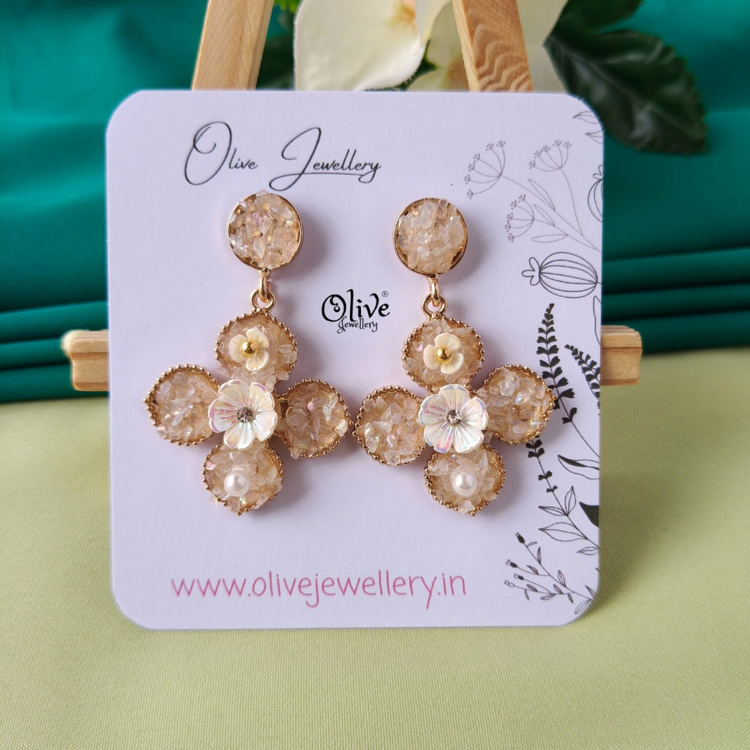 Floral Collection Earrings - 129