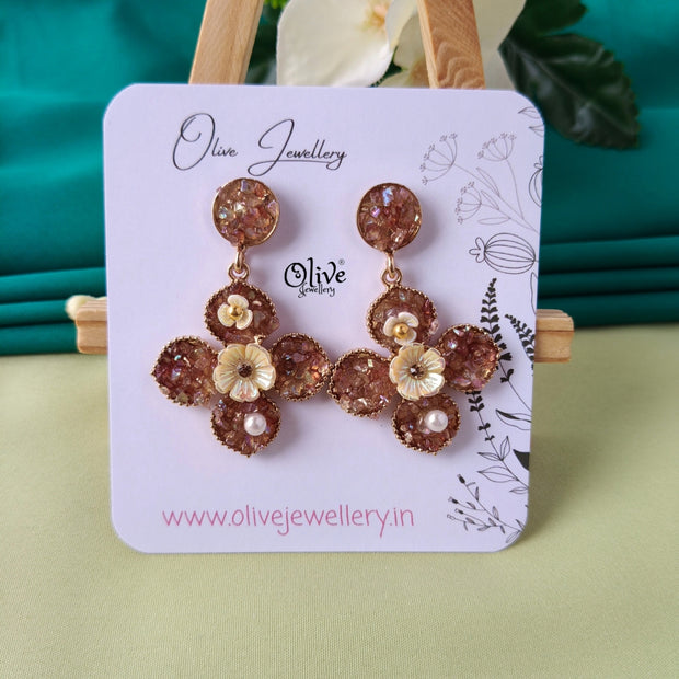 Floral Collection Earrings - 129