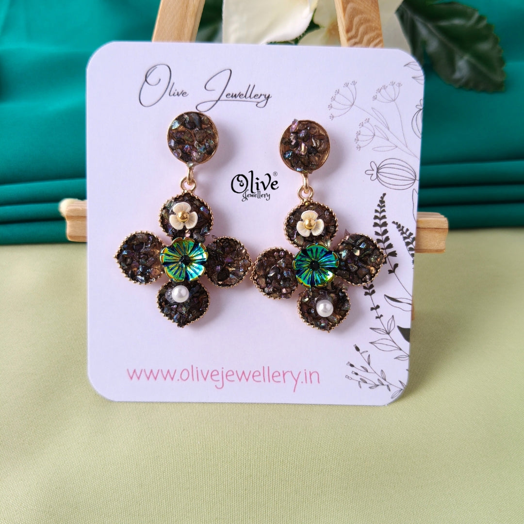 Floral Collection Earrings - 129