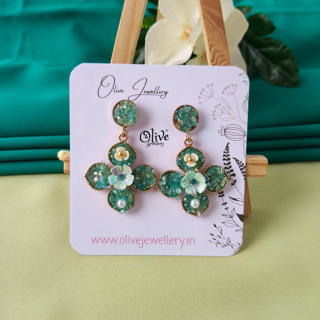 Floral Collection Earrings - 129