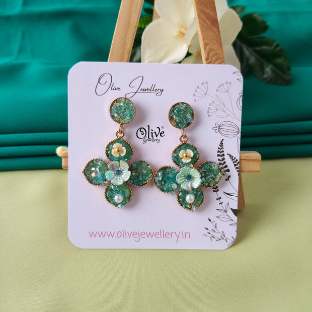Floral Collection Earrings - 129