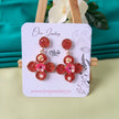 Floral Collection Earrings - 129