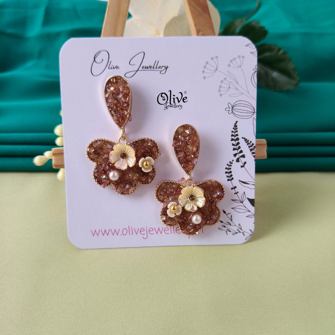 Floral Collection Earrings - 135