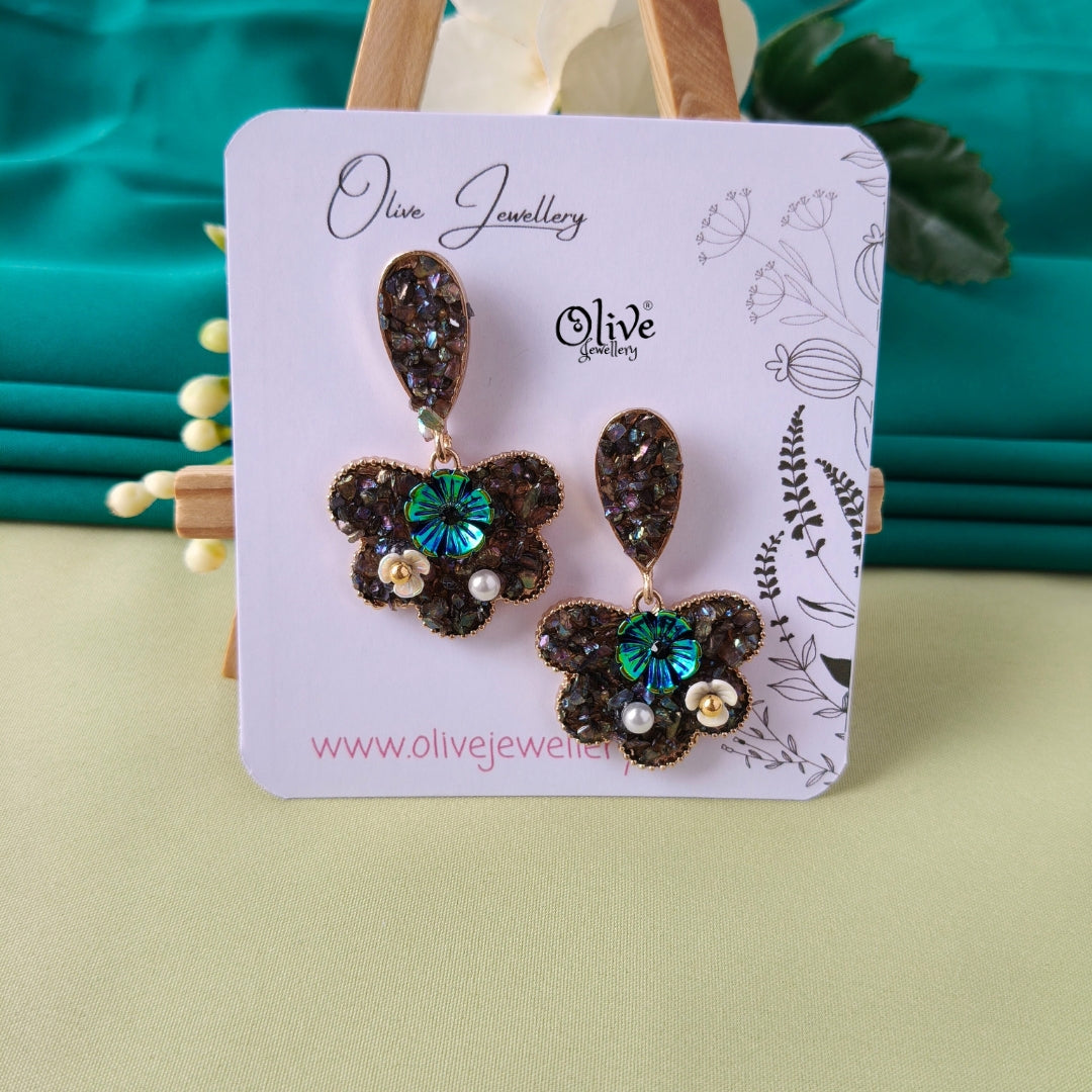 Floral Collection Earrings - 135