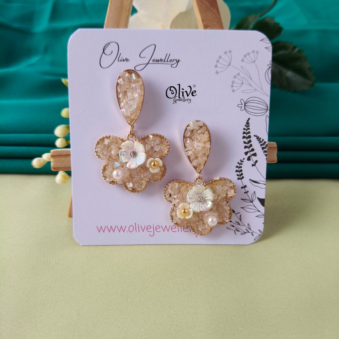 Floral Collection Earrings - 135