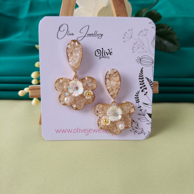 Floral Collection Earrings - 135