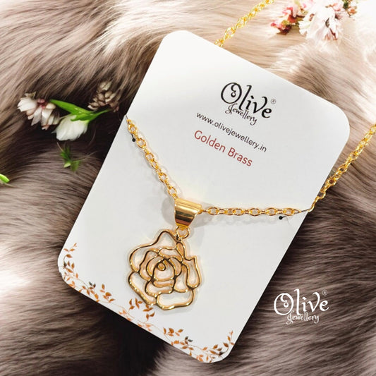 Golden Brass Collection Pendent - 1