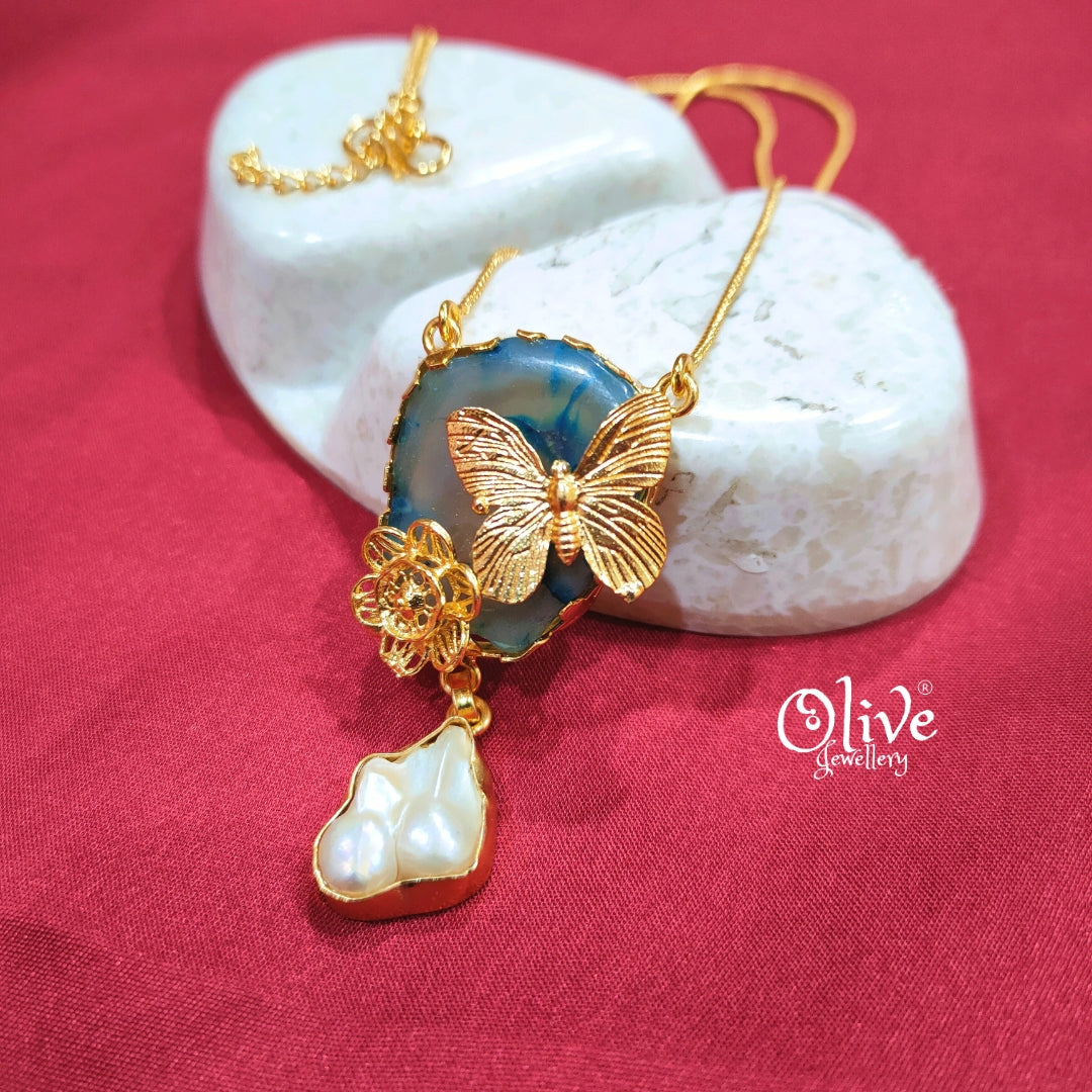 Golden Brass Collection Pendent - 12