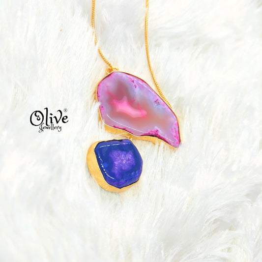Golden Brass Collection Pendent - 17