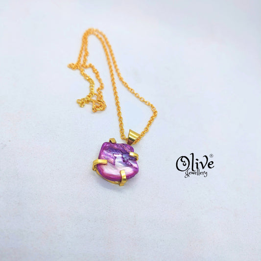 Golden Brass Collection Pendent - 18