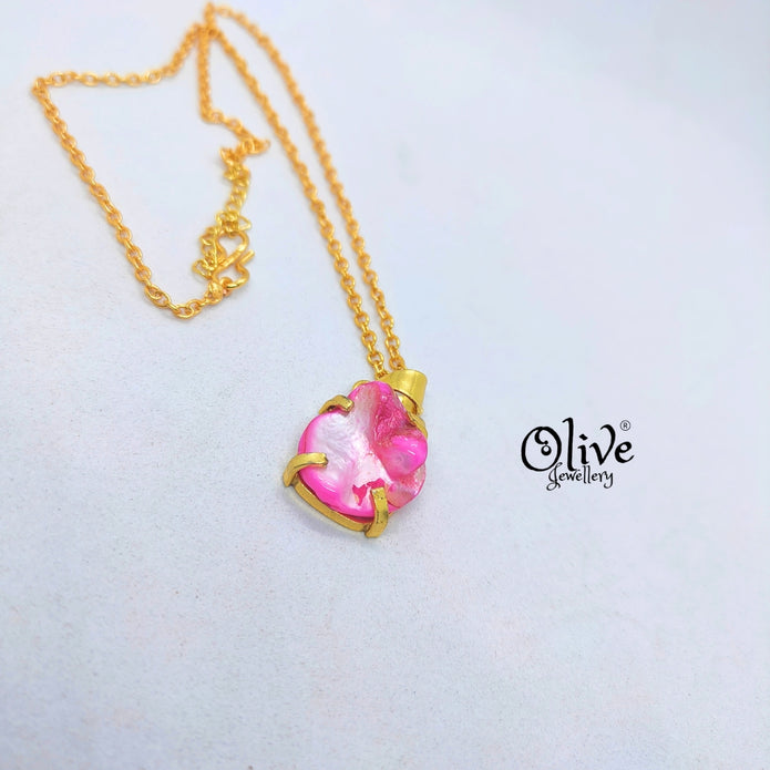 Golden Brass Collection Pendent - 18