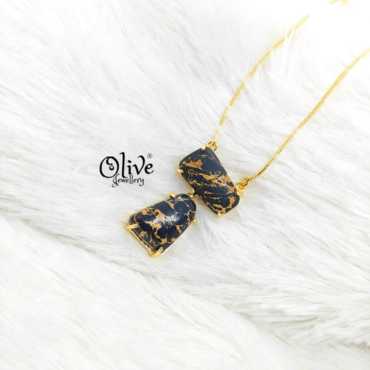 Golden Brass Collection Pendent - 23