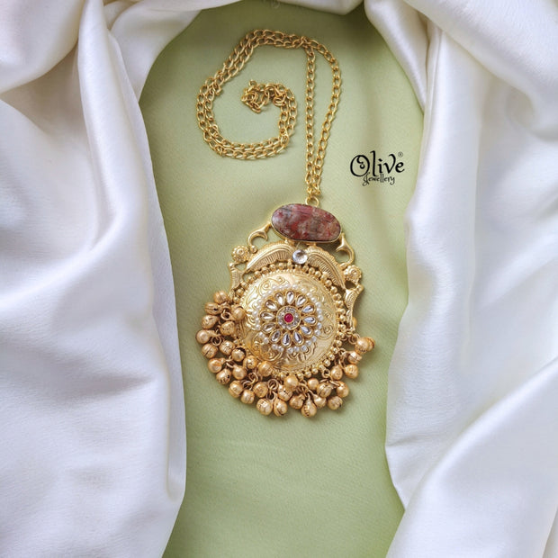Golden Brass Collection Pendent - 52