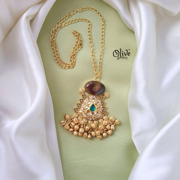 Golden Brass Collection Pendent - 53