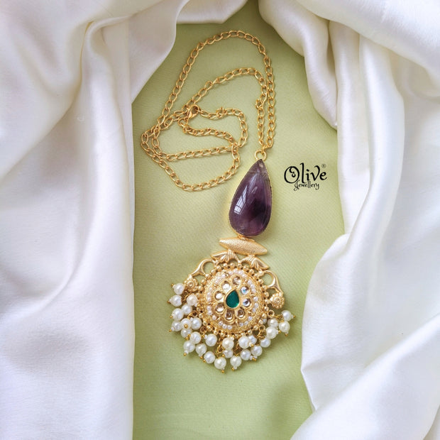 Golden Brass Collection Pendent - 54