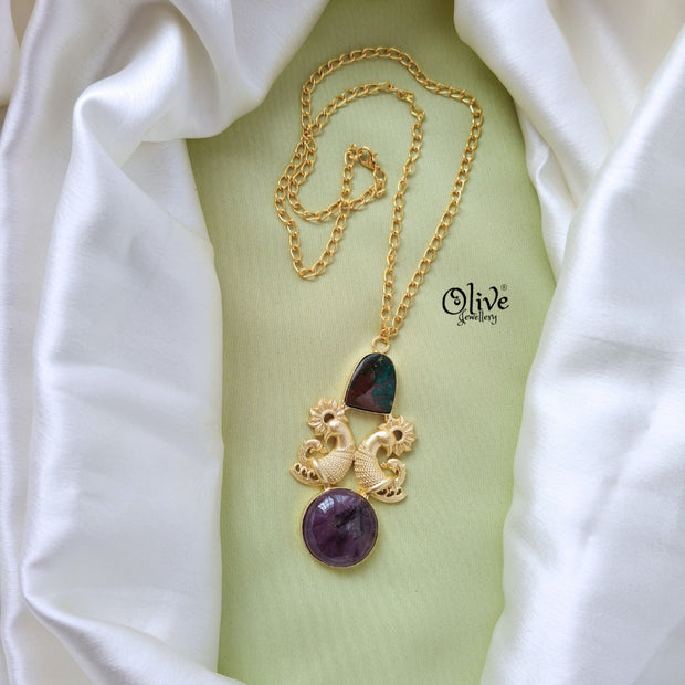 Golden Brass Collection Pendent - 55