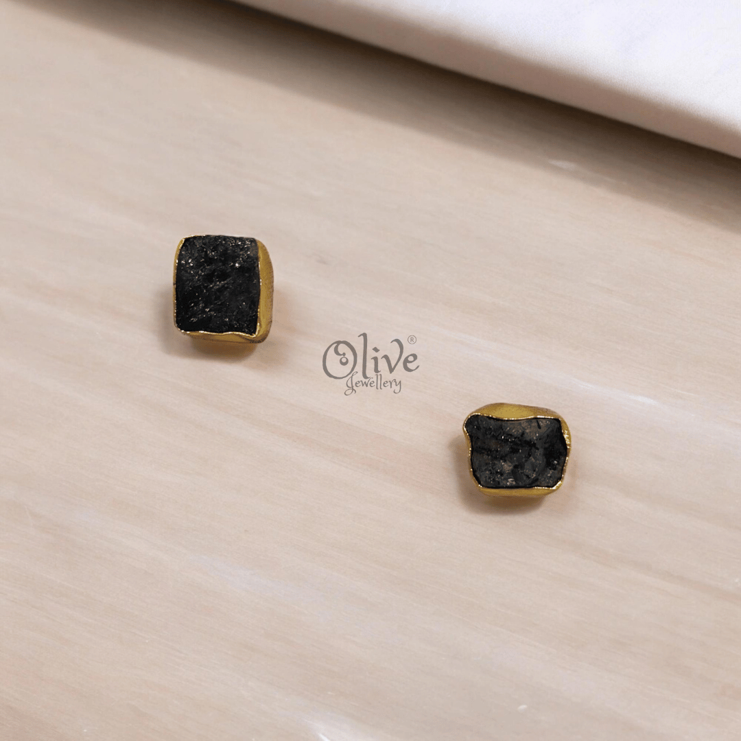 Natural Stone Earrings - 1