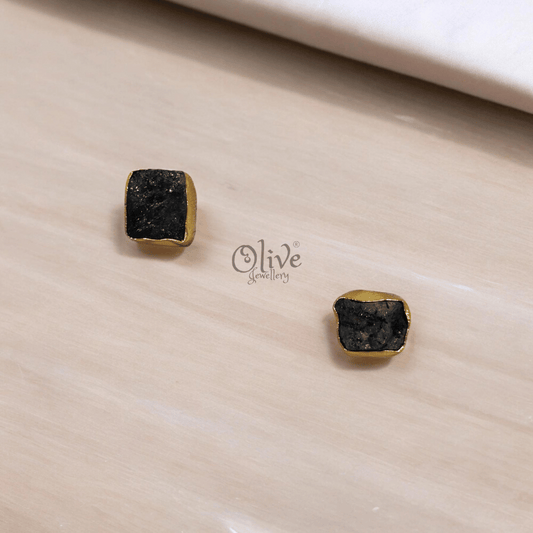 Natural Stone Earrings - 1