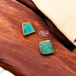 Golden Brass Earrings - 217
