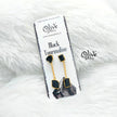 Golden Brass Earrings - 274