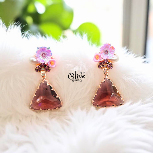 Glass Collection Earrings - 93