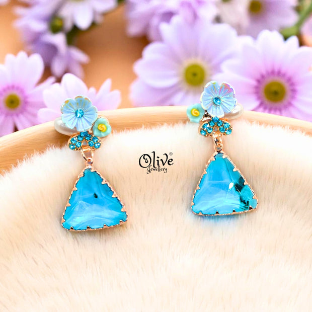 Glass Collection Earrings - 93