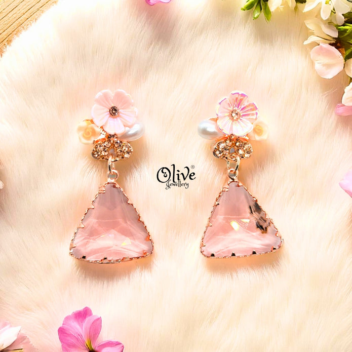 Glass Collection Earrings - 93