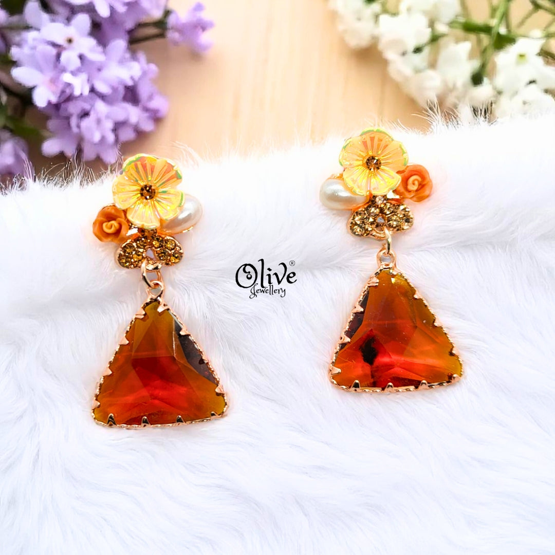 Glass Collection Earrings - 93
