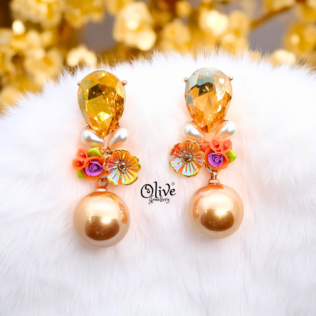 Glass Collection Earrings - 99