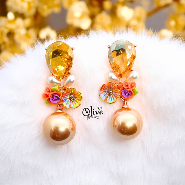 Glass Collection Earrings - 99