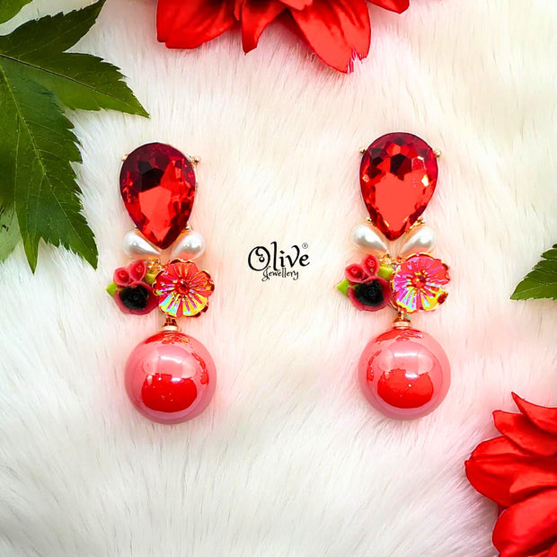Glass Collection Earrings - 99