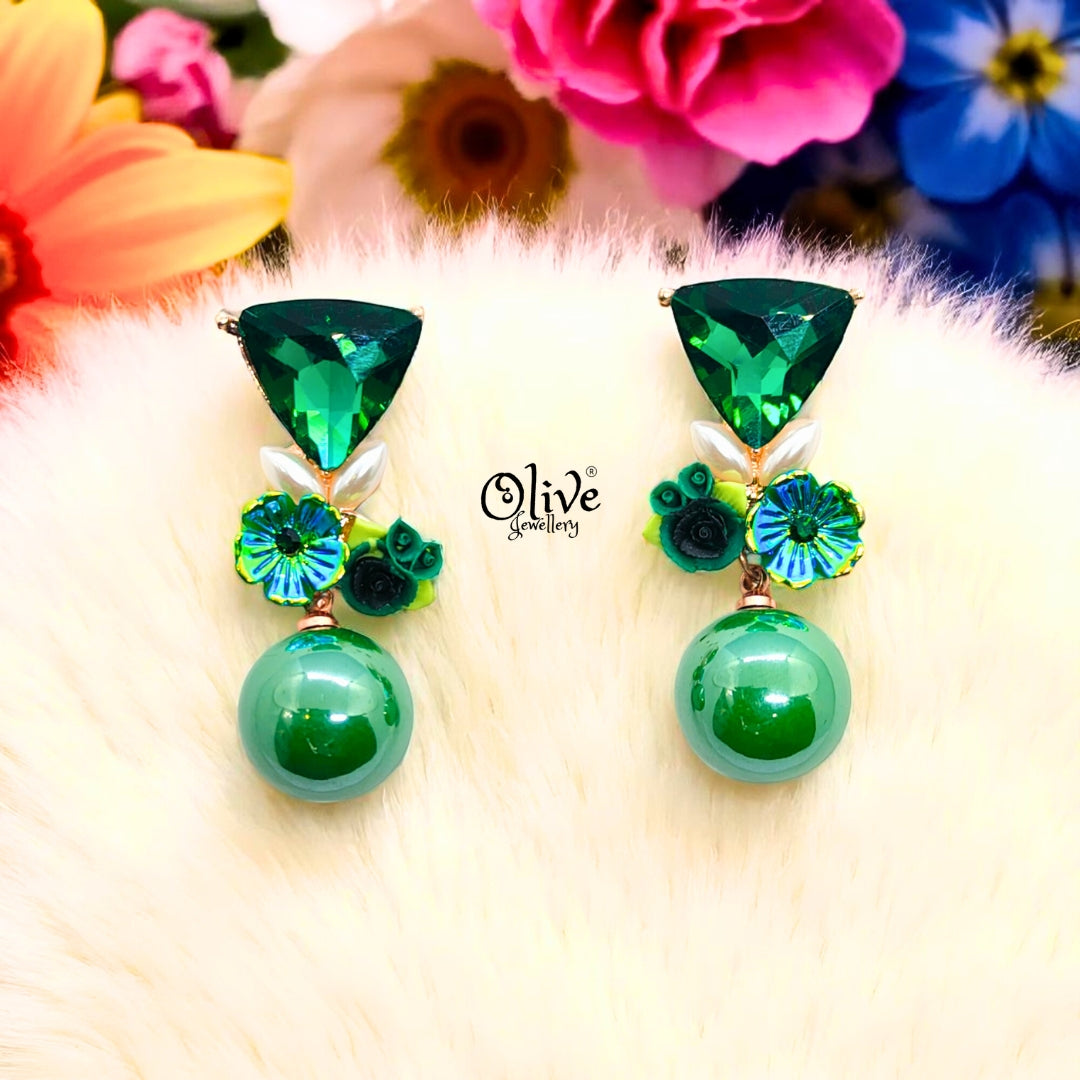 Glass Collection Earrings - 105