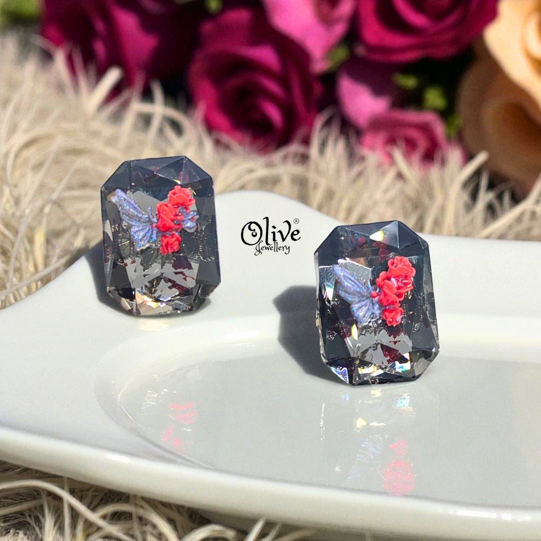 Glass Collection Earrings - 107