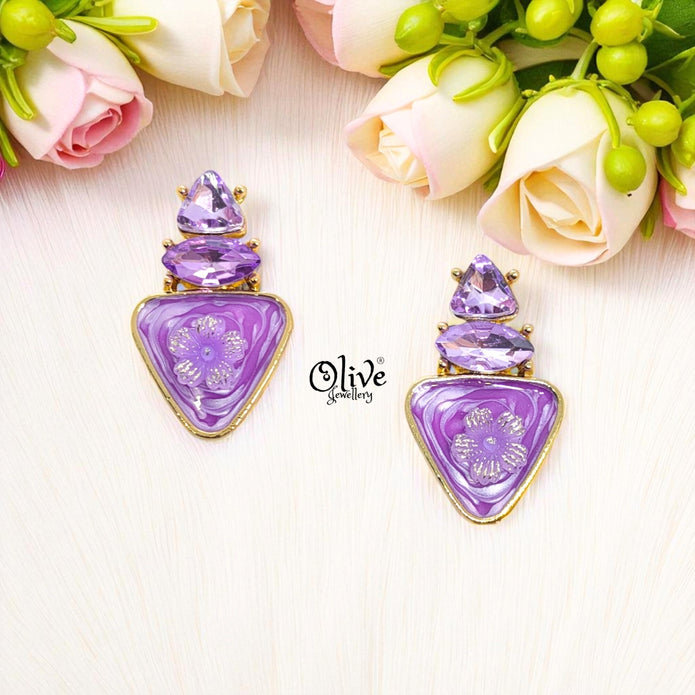 Glass Collection Earrings - 137