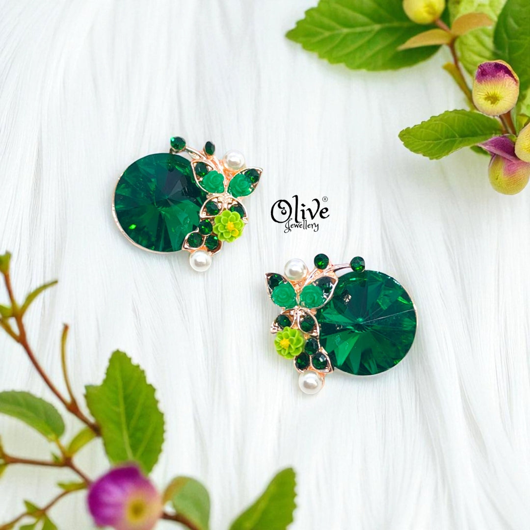 Glass Collection Earrings - 155