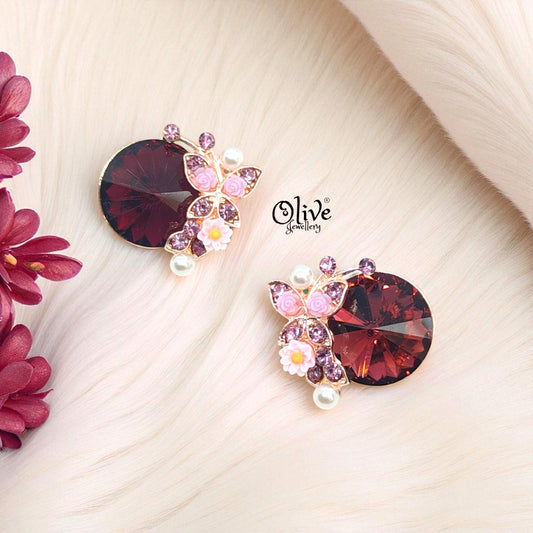 Glass Collection Earrings - 155