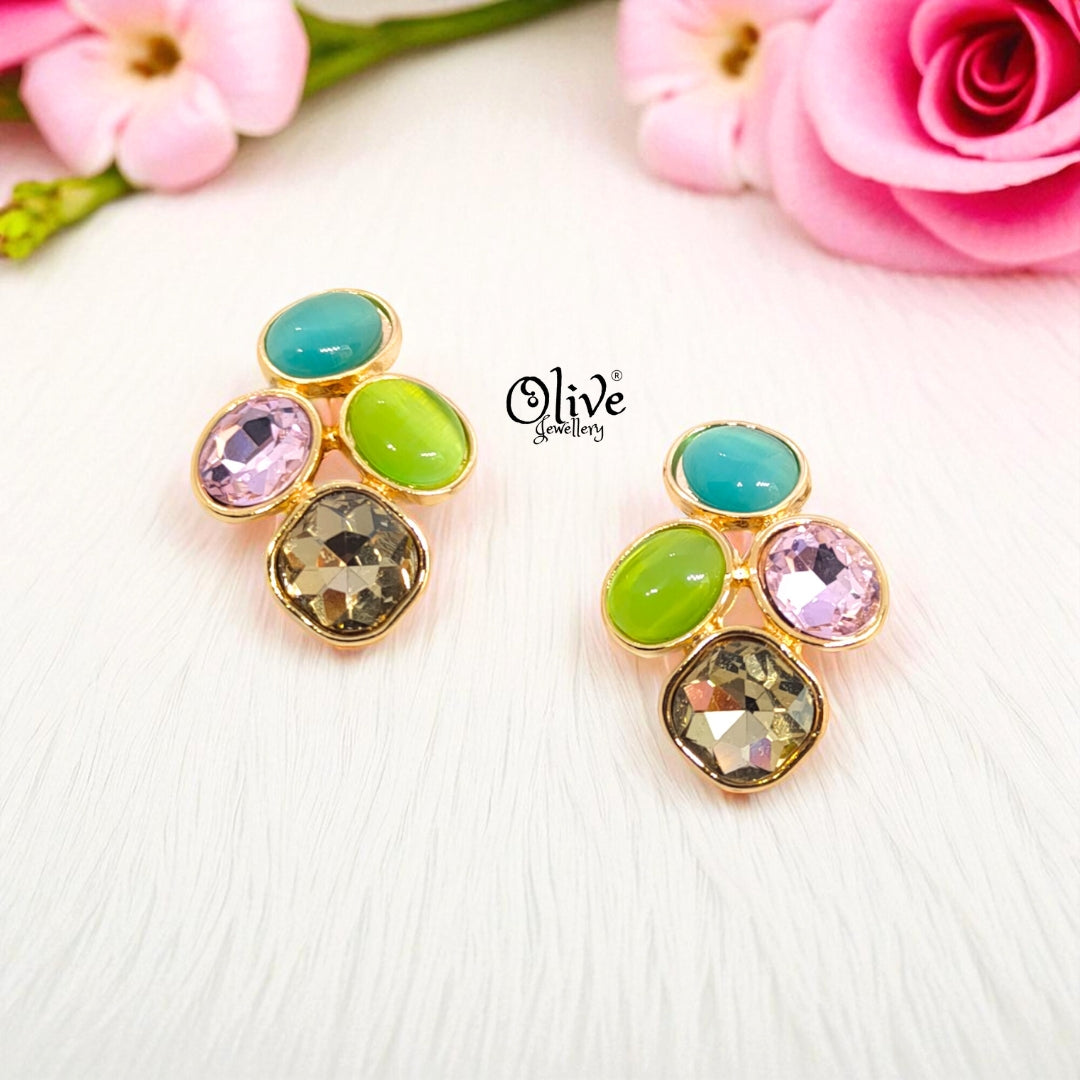 Glass Collection Earrings - 165