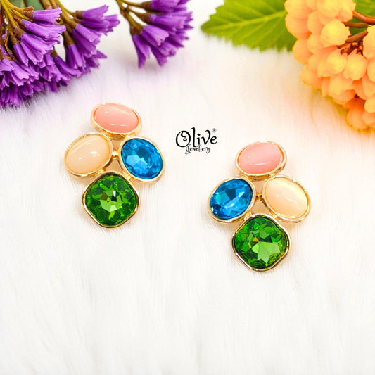 Glass Collection Earrings - 165