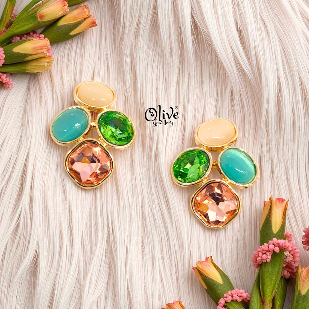 Glass Collection Earrings - 165