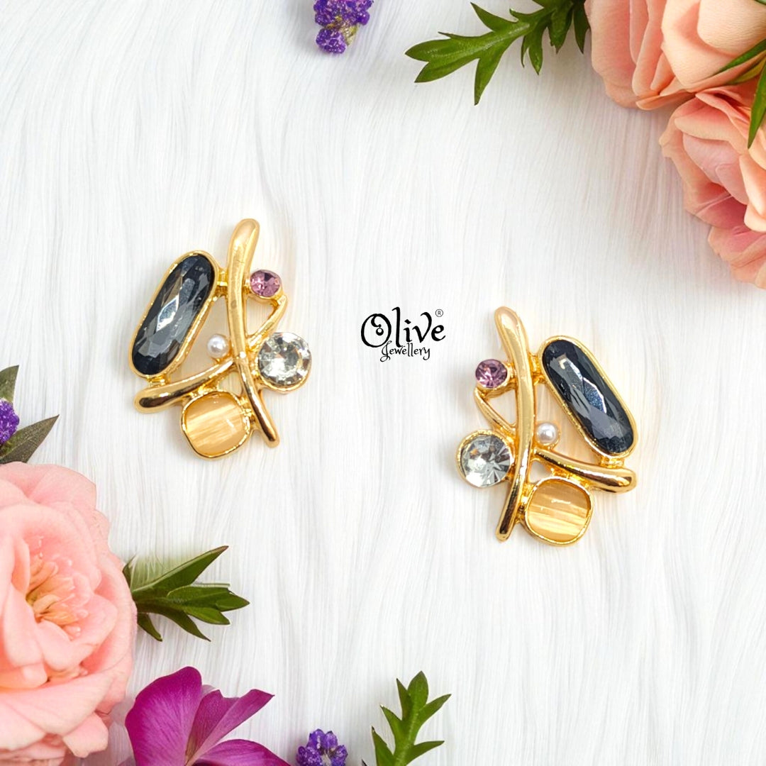 Glass Collection Earrings - 177